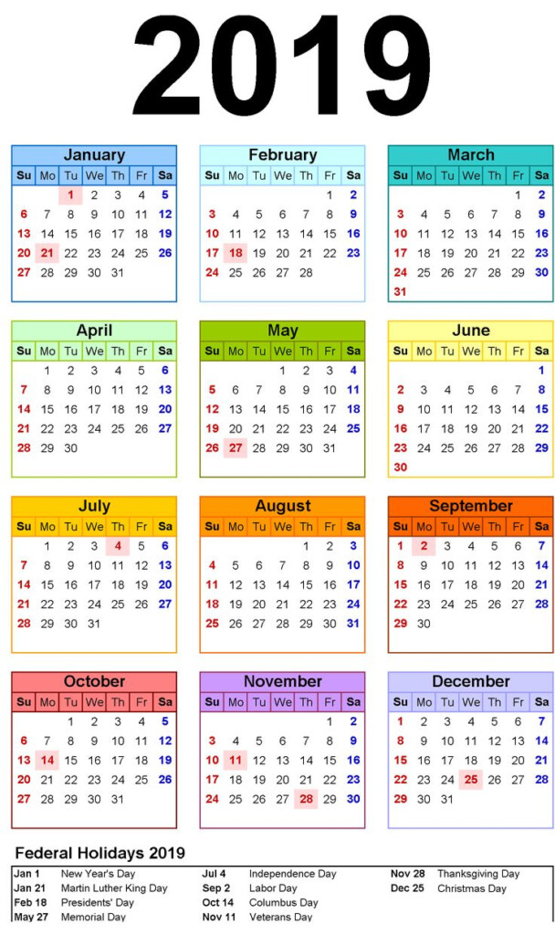 12 Month Calendar In One Page 12 Month Calendar Printable Calendar 