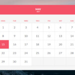 15 Beautiful CSS Calendar Code Snippet Ginva