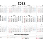 20 Yearly Calendar 2022 Free Download Printable Calendar Templates