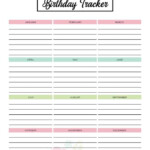 2019 Yearly Calendar Free Printable Simply Stacie