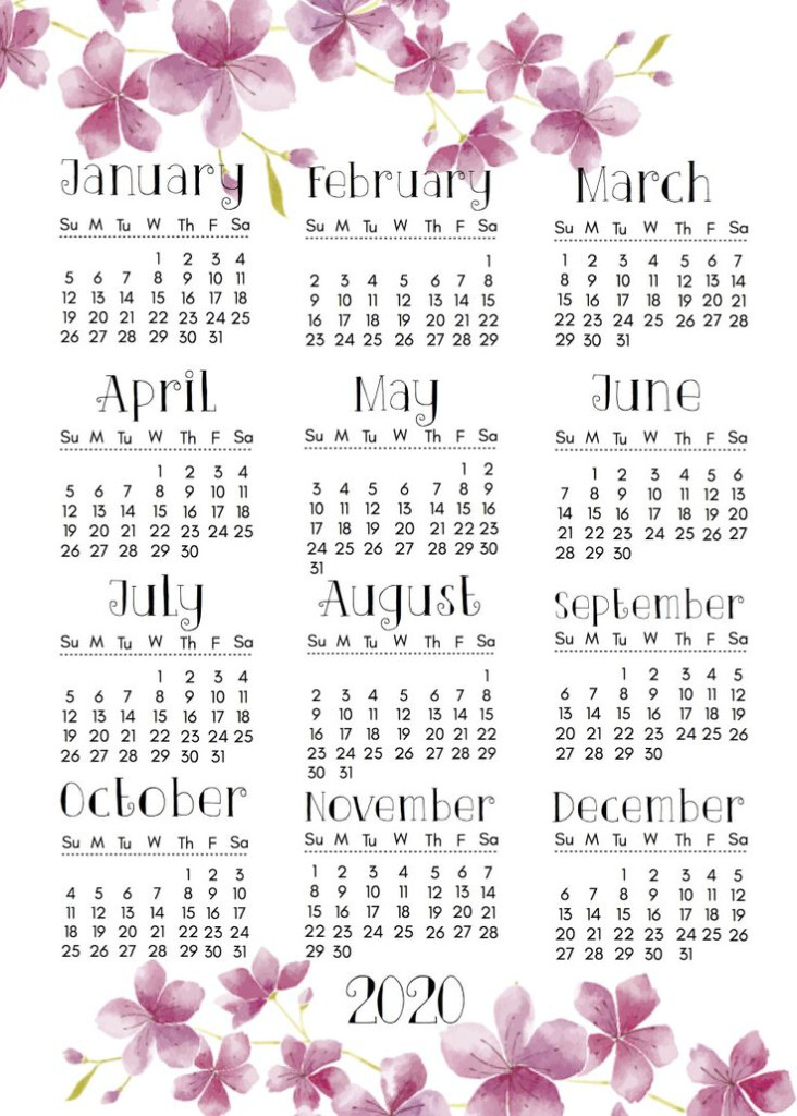 2020 To 2022 Calendar Onesheets Free Printable Calendar Calendar 