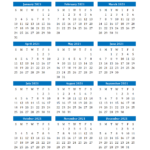 2021 Calendar PDF Word Excel