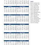 2021 Fiscal Period Calendar 4 4 5 Free Printable Templates