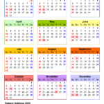 2022 Calendar Free Printable PDF Templates Calendarpedia