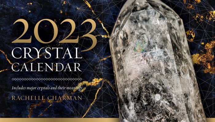 2023 Crystal Calendar By Rachelle Charman Calendar Desk Calendar 