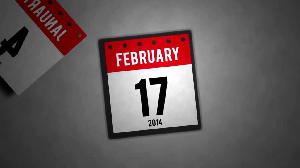 After Effects Calendar Animation YouTube