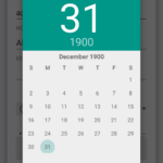 Android DatePickerDialog Display Year Picker First Stack Overflow