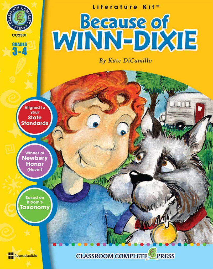 Because Of Winn Dixie Novel Study Guide Grades 3 To 4 Print Book 