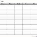 Blank Monthly Schedule Template Unique 32 Helpful Blank Monthly