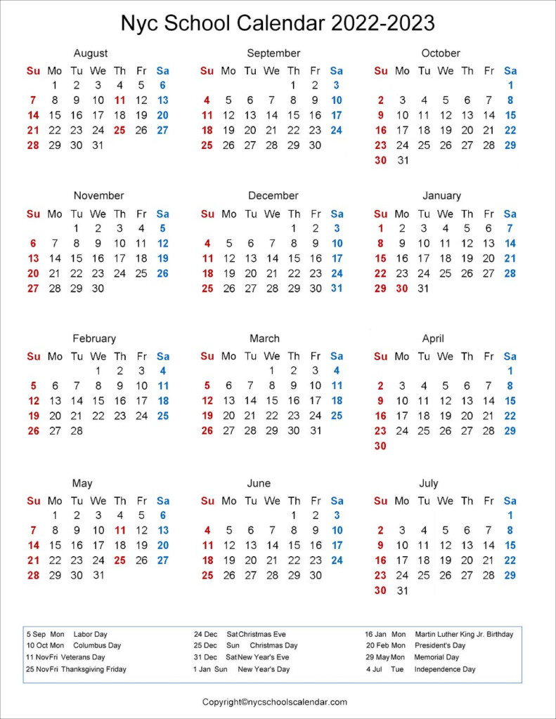 Buffalo Public School Calendar 2022 2023 August Calendar 2022