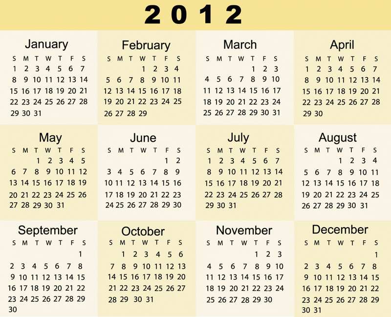 Buztown 2012 Calendar