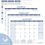 Calendar Template By Vertex42 Calendar Template Printable