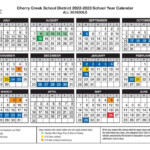 Cherry Creek School District Calendar Holidays 2022 2023