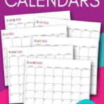 Custom Editable 2023 Free Printable Calendars Free Printable Calendar