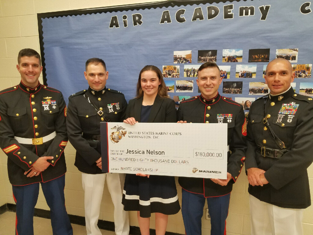 Eight Colorado Wyoming High Schools Students Awarded NROTC Marine 