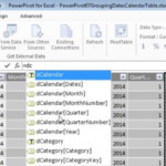 Excel 2013 PowerPivot Basics 7 Calendar Table Calculated Columns