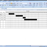 Excel Tutorial Make Interactive Visual Schedule Gantt Chart With One