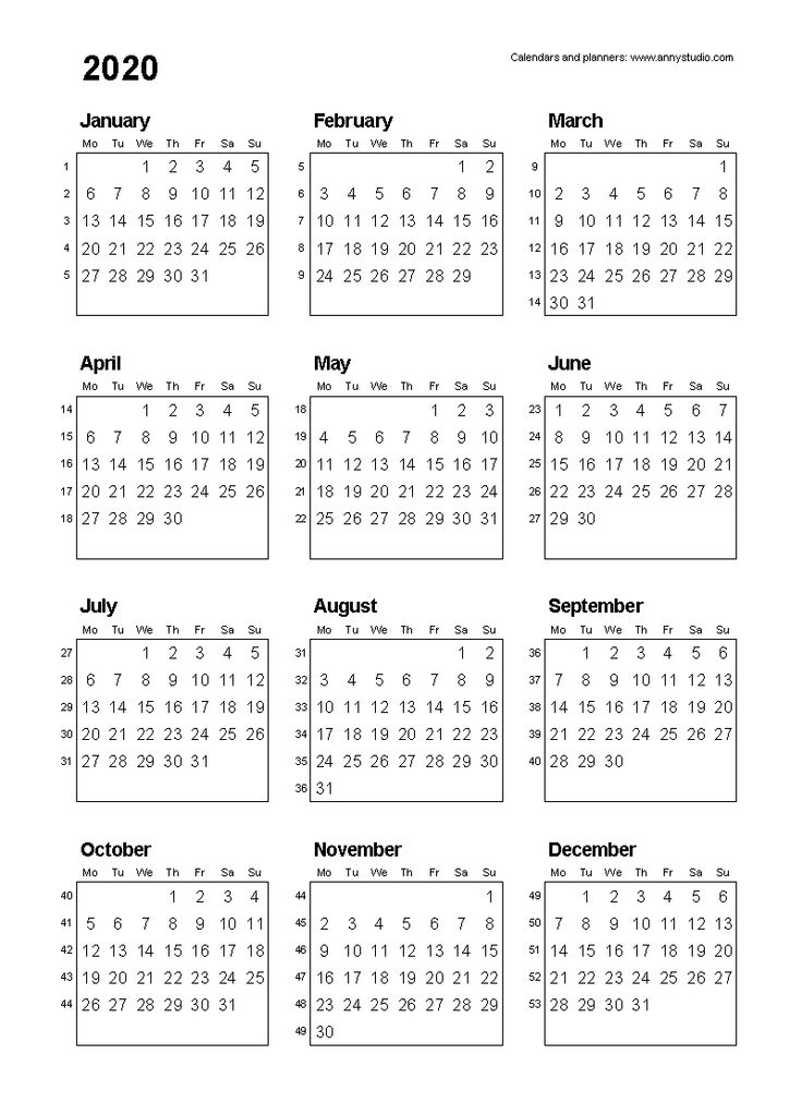 Exceptional Big Printable Calendars 2020 2021 2022 In 2020 Calendar