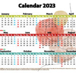 Free 2023 Printable Yearly Calendar Premium Template 2662 Printable