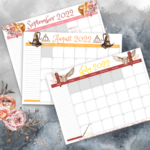 Free Printable 2022 Wizard Magic Harry Potter Themed Calendar Carrie Elle