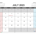 Free Printable August 2023 Calendar 12 Templates