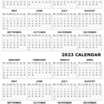 Free Printable Calendar 2022 And 2023 January 2022 To December 2023