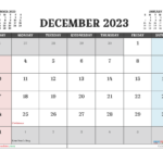 Free Printable December 2023 Calendar 12 Templates