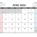 Free Printable June 2023 Calendar 12 Templates