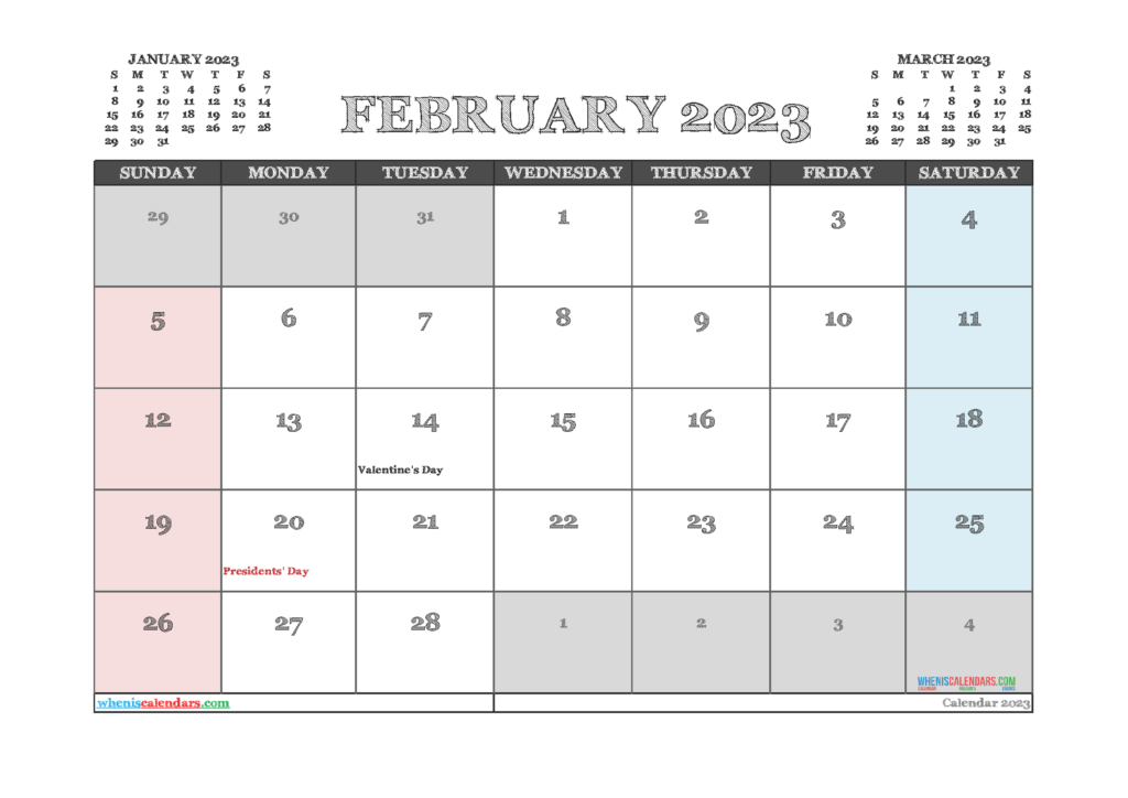 Free Printable March 2023 Calendar 12 Templates