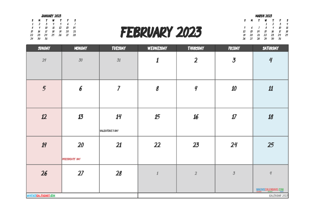 Free Printable March 2023 Calendar 12 Templates