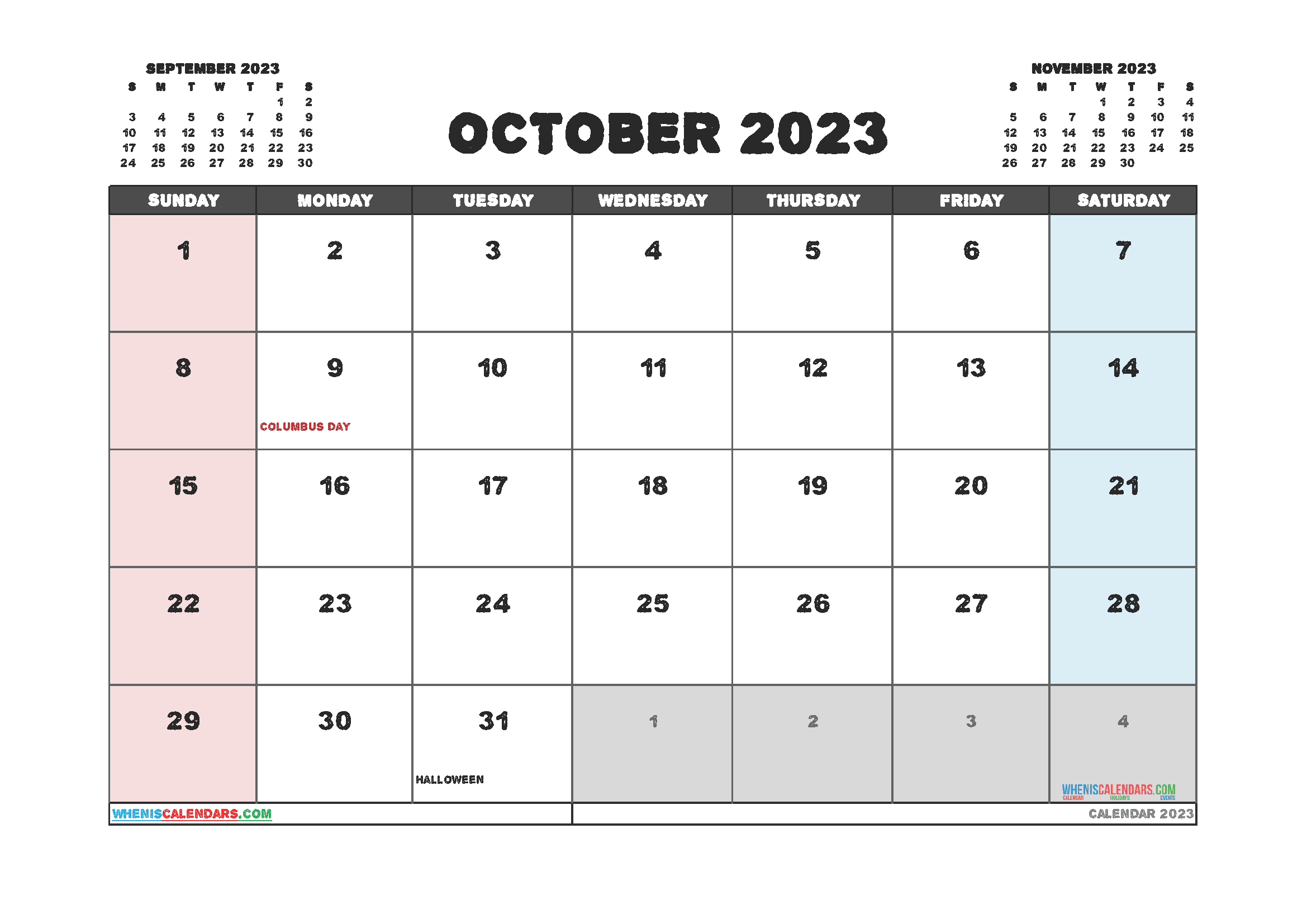 Free printable editable yearly calendar 2023 yearlycalendars
