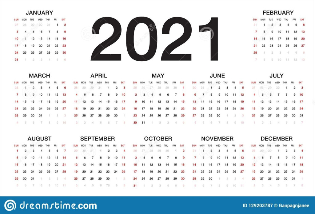 Free Printable Sunday Thru Saturday 2021 Calendar Ten Free Printable 