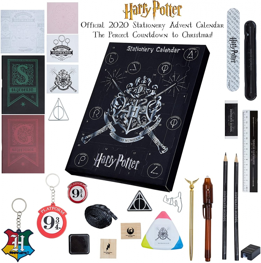 Harry Potter Stationery Advent Calendar 2020 YouLoveIt