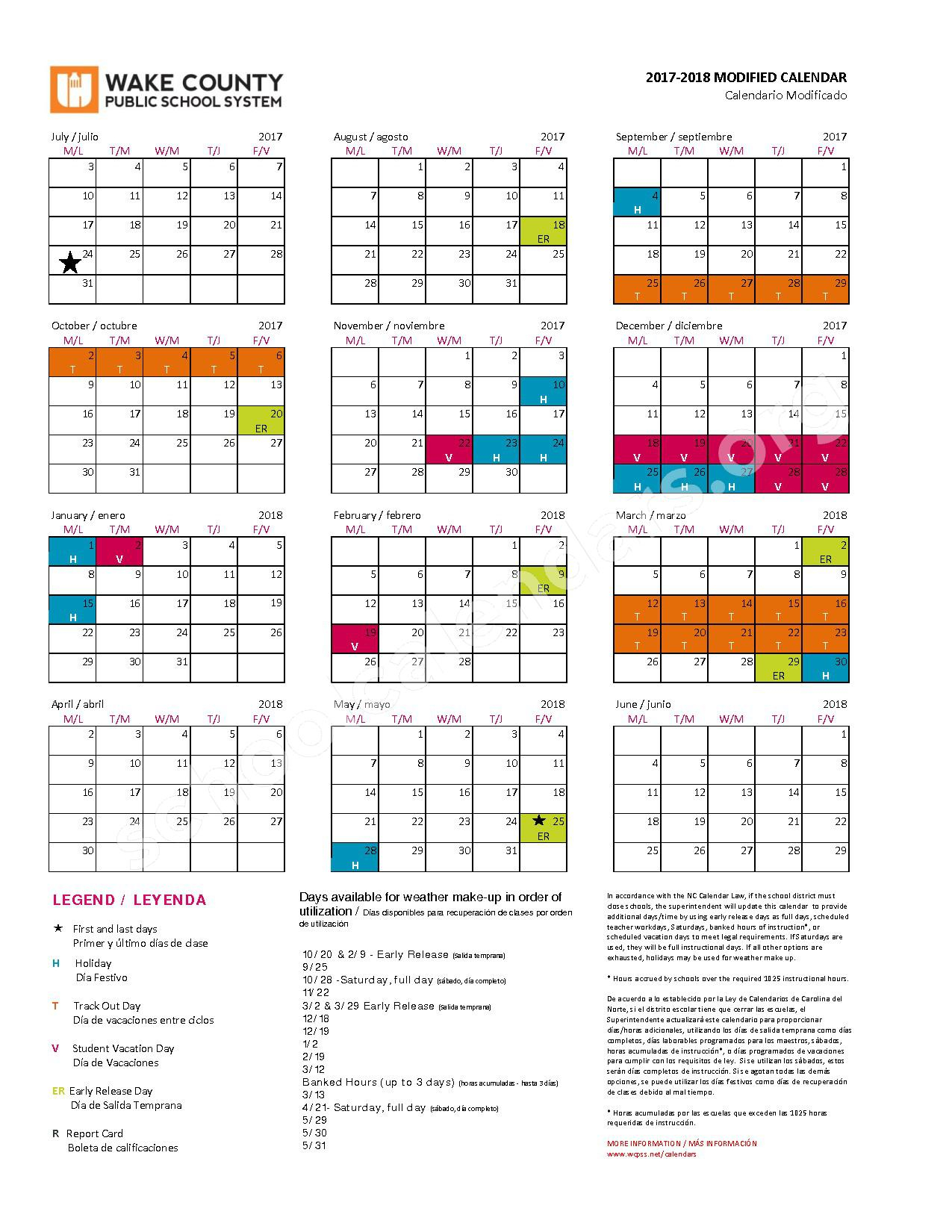 Holly Springs Elementary School Calendars Holly Springs NC
