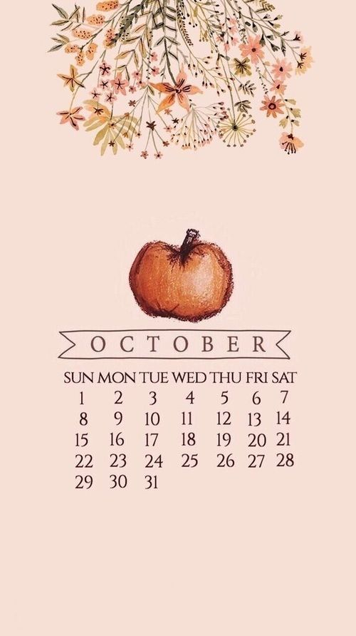 Interesting Images Cute Fall Wallpaper October Wallpaper Calendar 