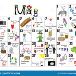May 2020 Quirky Holidays And Unusual Celebrations Calendar Stock
