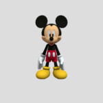 Mickey Mouse Download Free 3D Model By Restored Mario 345