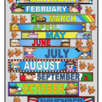 Months Of The Year Printables It S A Poster To Teach The Months Of
