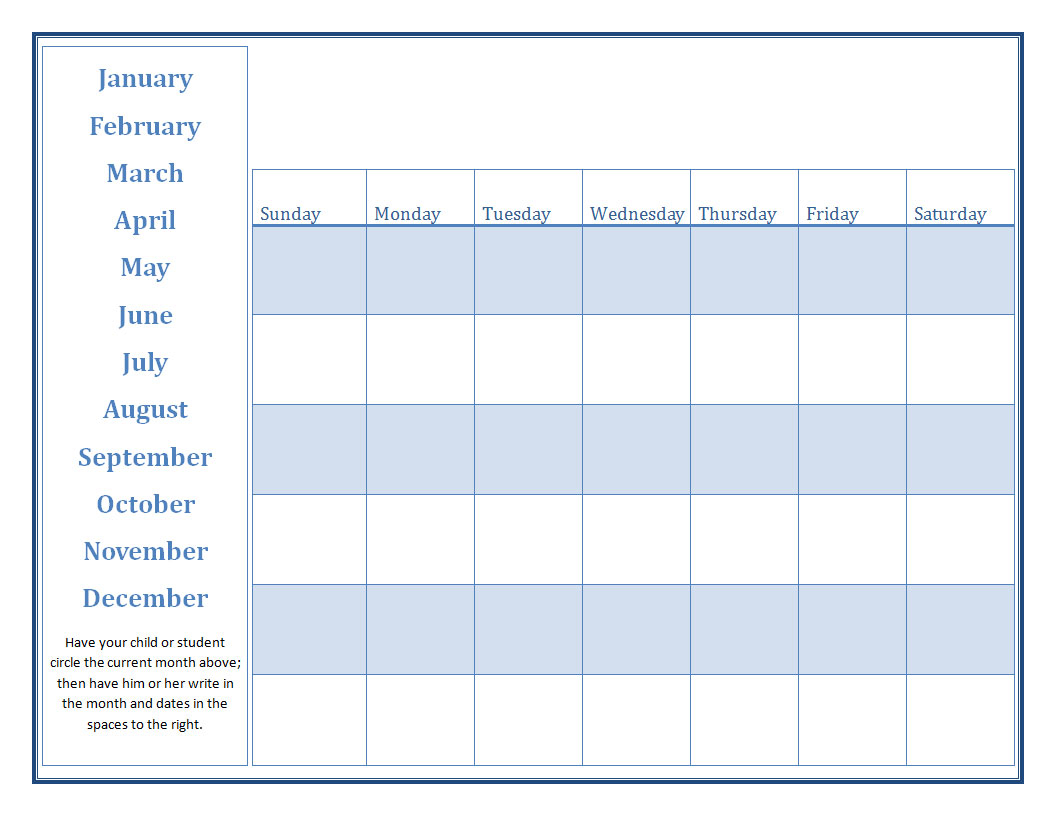 I Need A Markable Printable Yearly Calendar