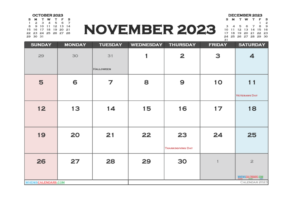 Printable December 2023 Calendar Free 12 Templates