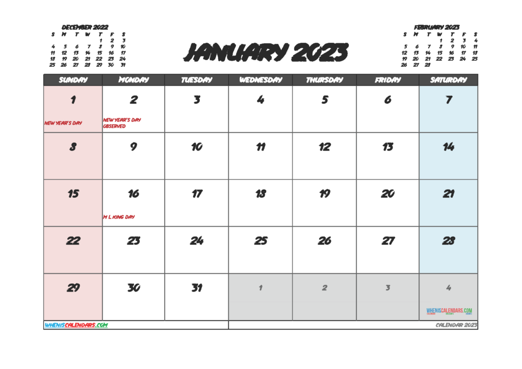 Printable February 2023 Calendar Free 12 Templates