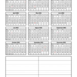 Printable Yearly Calendar 2022 Free calendar template