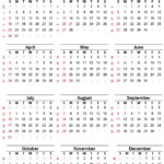 Yearly Calendar 2022 Usa Calendar Usa Calendar Yearly Calendar