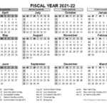 2021 2022 Fiscal Calendar Uk Template Free Printable Calendar