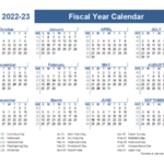 2022 2023 Fiscal Planner US Free Printable Templates