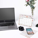 2022 2023 Small Desk Calendar 8 x6 18 Months Mini Monthly Desktop