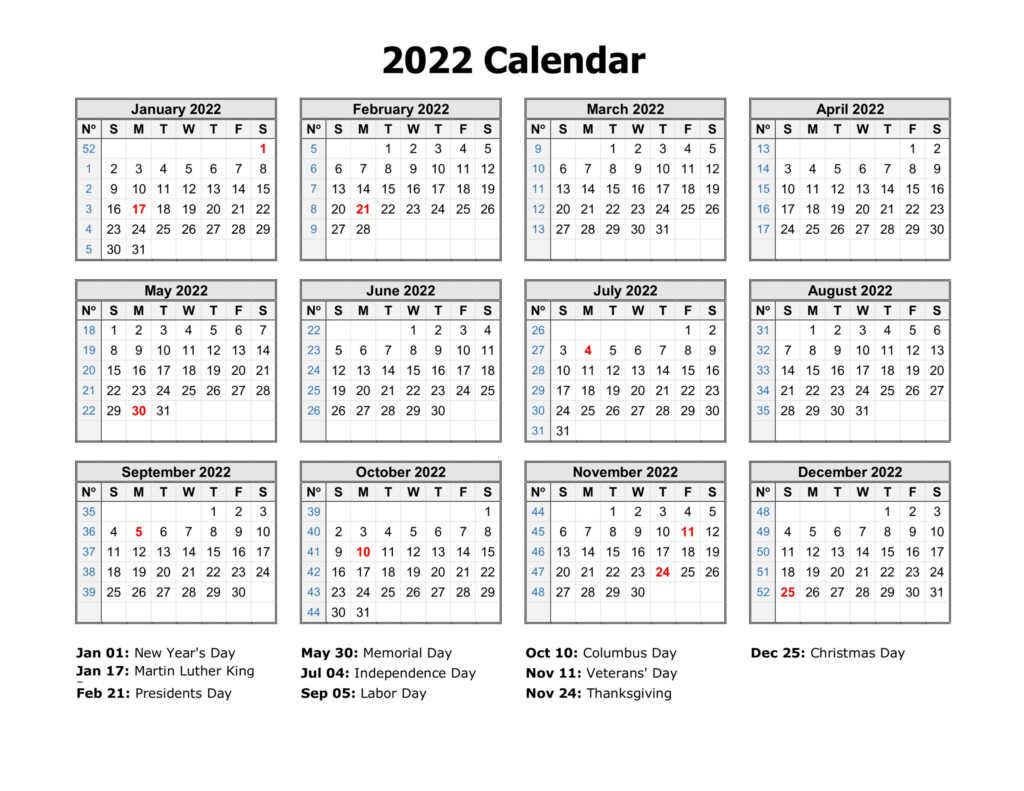 2022 Dla Julian Calendar Calendar Template Printable Monthly Yearly