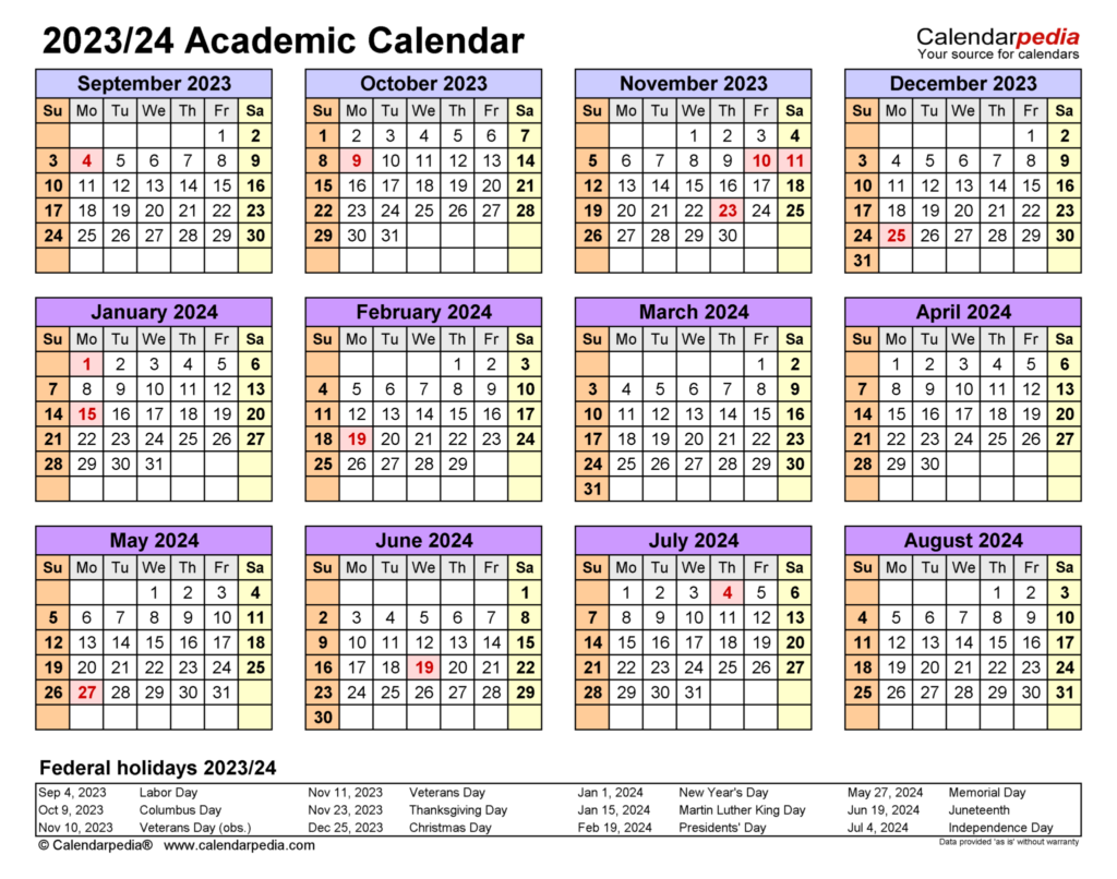 2024 Academic Calendar Byui Liesa Pamella