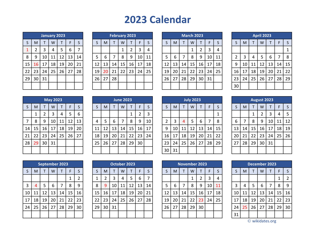 2023 Calendar Crownflourmills