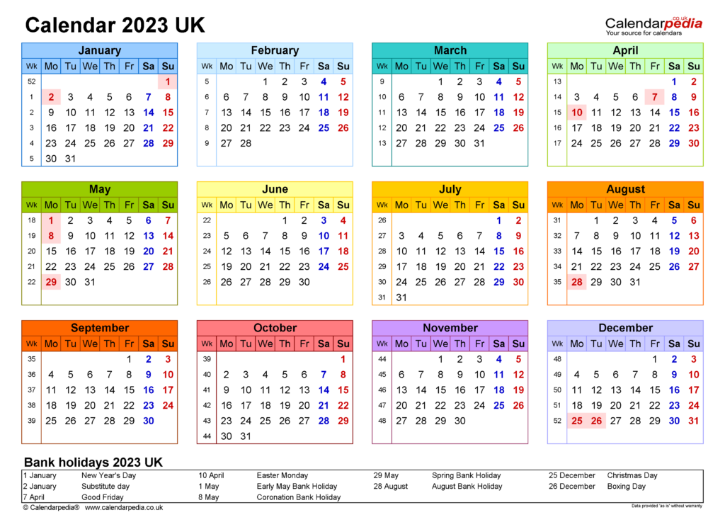 2023 Calendar Printable Wiki Get Best 2023 News Update
